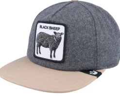 Snapback-Goorin Bros. Flock Mountain Wildlife Heather Grey Snapback -