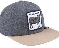 Snapback-Goorin Bros. Flock Mountain Wildlife Heather Grey Snapback -