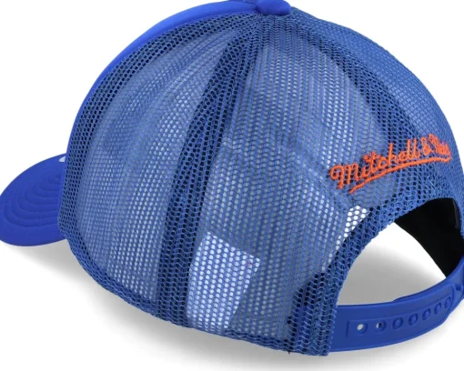 Best Mitchell & Ness Florida Gators Billboard Trucker - Blue