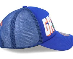Best Mitchell & Ness Florida Gators Billboard Trucker - Blue