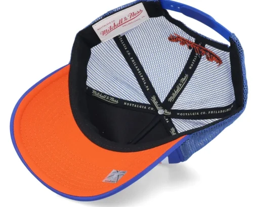 Best Mitchell & Ness Florida Gators Billboard Trucker - Blue