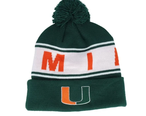 Pom Beanies-Top of the World Florida Gators Cuffed Knit Strike Royal Pom - Blue