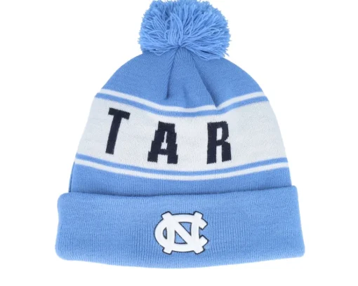 Pom Beanies-Top of the World Florida Gators Cuffed Knit Strike Royal Pom - Blue