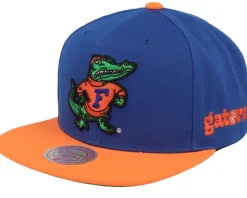 Snapback-Mitchell & Ness Florida Gators Team Origins /Orange Snapback - Blue
