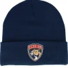 Discount American Needle Florida Panthers Terrain Knit Solid Navy Cuff -
