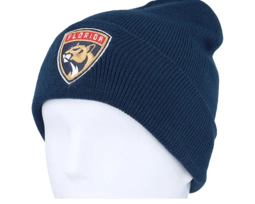 Discount American Needle Florida Panthers Terrain Knit Solid Navy Cuff -