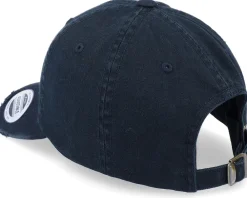 Fashion Calaveras Flowers Skull Patch Black Destroyed Dad Cap -