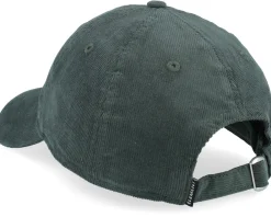 Dad Cap-Element Fluky Corduroy Cap Deep Forest Dad Cap - Green