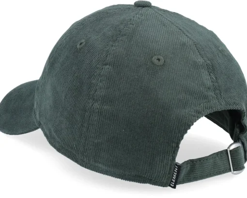 Dad Cap-Element Fluky Corduroy Cap Deep Forest Dad Cap - Green
