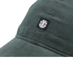 Dad Cap-Element Fluky Corduroy Cap Deep Forest Dad Cap - Green