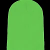 Clearance Beechfield Fluorescent Green Long Blank Beanie -