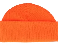 Best Beechfield Fluorescent Orange Short Blank Beanie -