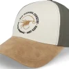 Adjustable-MJM Hats Flyfishing Junkie Love To Hook Up Olive Adjustable - Beige