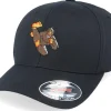 Flexfit-Iconic Flying Kick Monkey Black Flexfit -