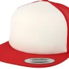 Trucker-Yupoong Foam Red/White/Red Trucker -