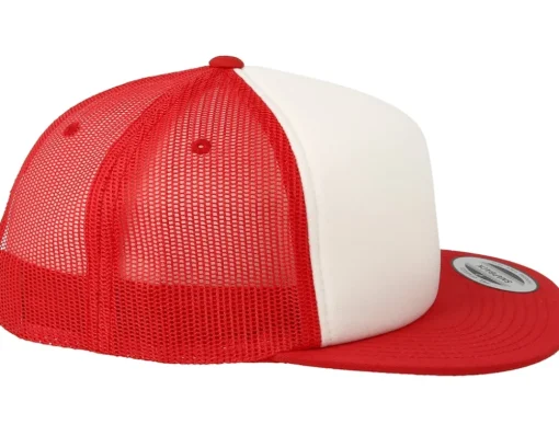 Trucker-Yupoong Foam Red/White/Red Trucker -