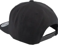 Snapback-Wild Spirit Forest Shield Peak Snapback - Black