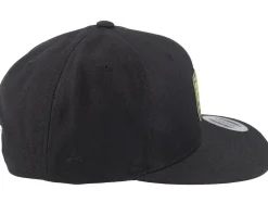 Snapback-Wild Spirit Forest Shield Peak Snapback - Black