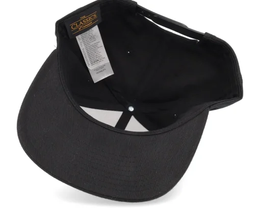 Snapback-Wild Spirit Forest Shield Peak Snapback - Black