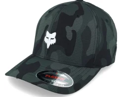 Motor-Fox Head Camo Tech Black Camo Flexfit -