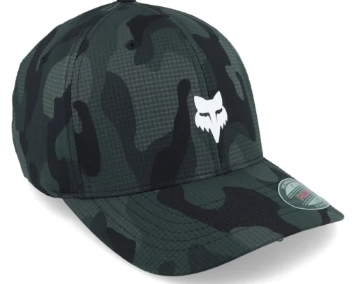 Outlet Fox Head Camo Tech Black Camo Flexfit -
