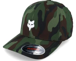 Flexfit | Motor-Fox Head Camo Tech Green Camo Flexfit -