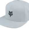 Best Fox Head Hat Steel Grey Snapback -
