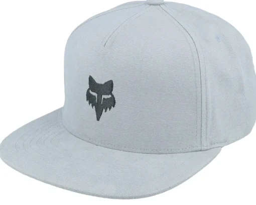 Best Fox Head Hat Steel Grey Snapback -