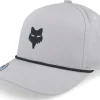 Adjustable-Fox Head Rope Hatstl Grey A-Frame Adjustable -