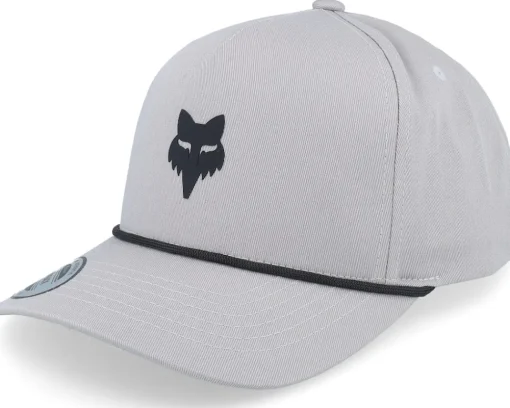 Adjustable-Fox Head Rope Hatstl Grey A-Frame Adjustable -