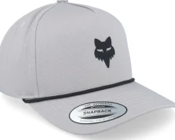 Adjustable-Fox Head Rope Hatstl Grey A-Frame Adjustable -