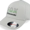 Motor-Fox X Kawi Steel Grey Flexfit -