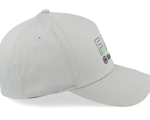 Motor-Fox X Kawi Steel Grey Flexfit -