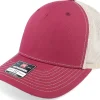 Trucker | Blanks-Richardson 112fp Split Cardinal/Tan Trucker - Red