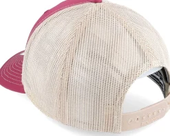 Trucker | Blanks-Richardson 112fp Split Cardinal/Tan Trucker - Red