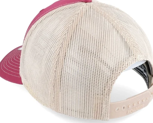 Trucker | Blanks-Richardson 112fp Split Cardinal/Tan Trucker - Red