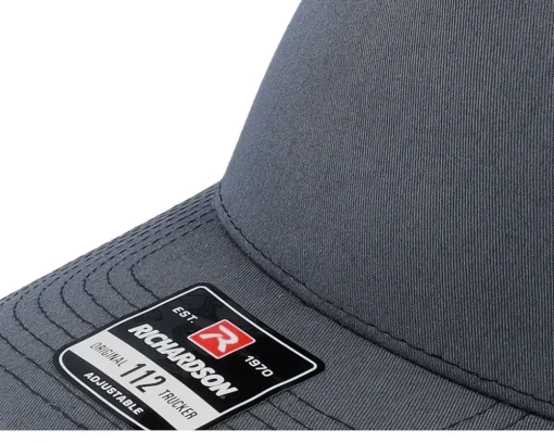 Trucker-Richardson 112fp Split Charcoal/Black Trucker - Grey