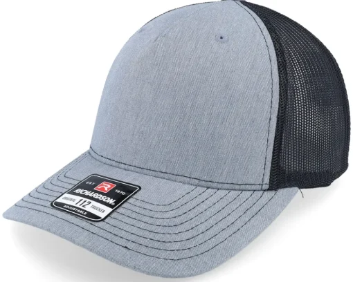 Trucker-Richardson 112fp Split Charcoal/Black Trucker - Grey