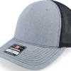 Online Richardson 112fp Split Heather /Black Trucker - Grey