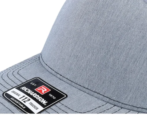 Online Richardson 112fp Split Heather /Black Trucker - Grey