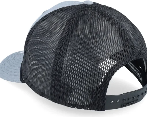 Trucker | Blanks-Richardson 112fpr Split Heather /Black/Black Rope Trucker - Grey
