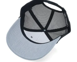 Trucker | Blanks-Richardson 112fpr Split Heather /Black/Black Rope Trucker - Grey