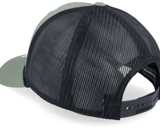 Best Richardson 112fpr Split Loden/Black/Black Rope Trucker - Green