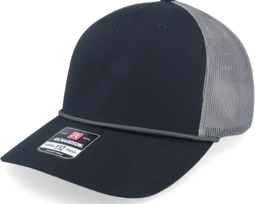 Best Richardson 112fpr Split Loden/Black/Black Rope Trucker - Green