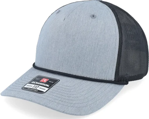 Best Richardson 112fpr Split Loden/Black/Black Rope Trucker - Green