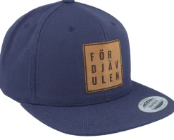 Snapback-Kränkt! För Djävulen Patch Navy Snapback - Blue
