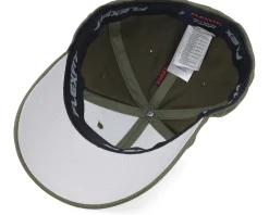 Flexfit-Army Head France Army Skull Olive Wooly Combed Flexfit - Green