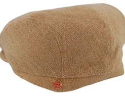 Flat Caps-Mayser Frankie Amaro Camel Flat Cap -