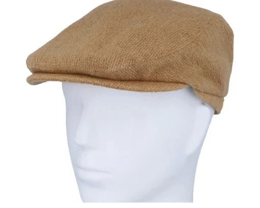 Flat Caps-Mayser Frankie Amaro Camel Flat Cap -