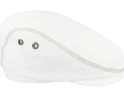 Flat Caps-Mayser Frankie Outdoor White Flat Cap -